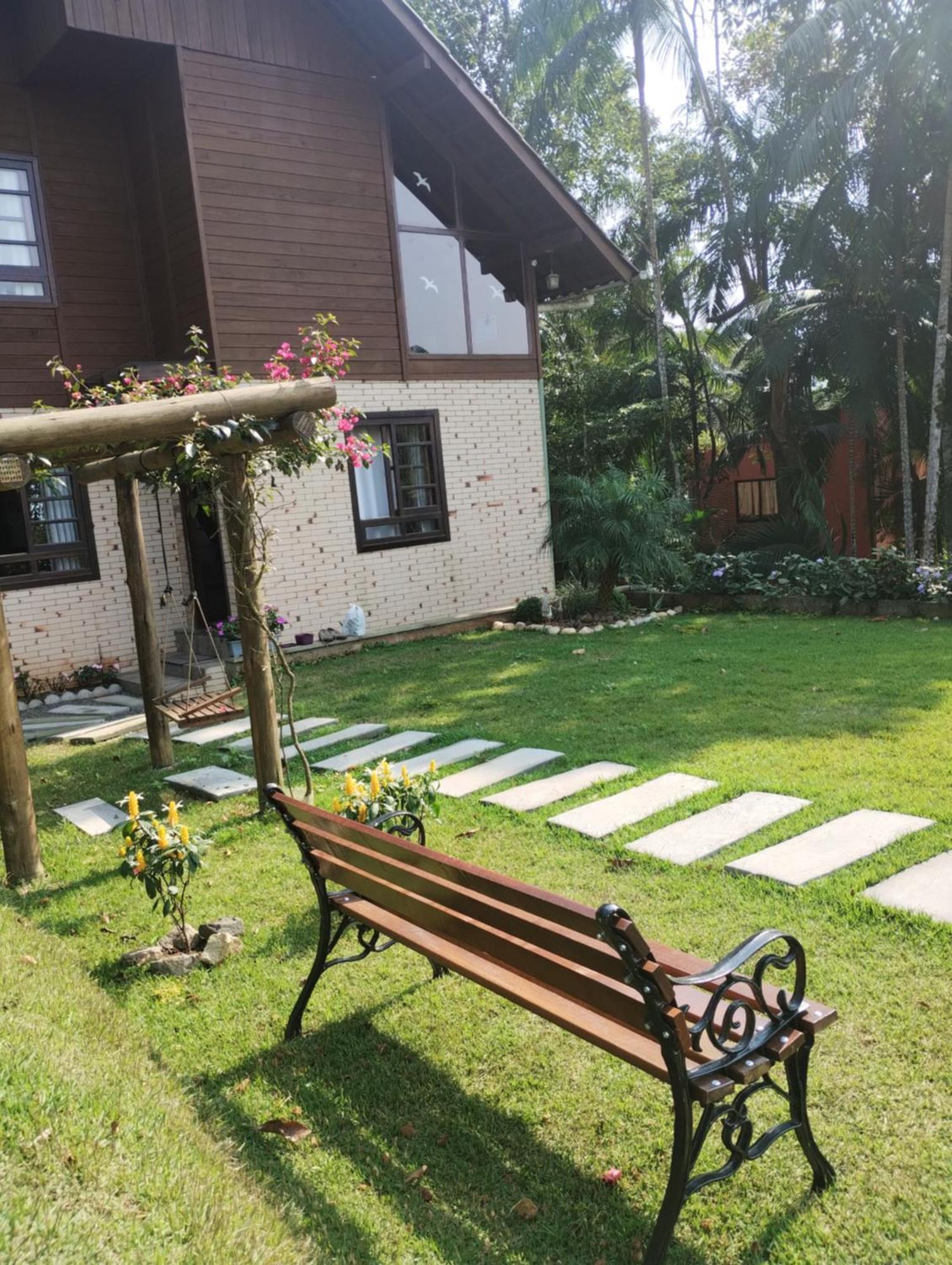 Casa De Campo Rosa Dos Ventos Rodeio Ngoại thất bức ảnh